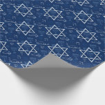 Hanukkah Wrapping Paper<br><div class="desc">Hanukkah Wrapping Paper with Menorah and The Star of David Hanukkah is a Jewish holiday which celebrates the victory of the Maccabees over the larger Syrian army. ... The Hebrew word hanukkah means rededication. The hanukkiah (or Hanukkah menorah) is a candle holder, an important Hanukkah symbol Make sure every gift...</div>