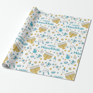 Hanukkah Wrapping Paper