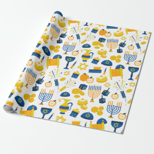 Hanukkah Wrapping Paper
