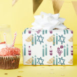 Hanukkah Wrapping Paper Party Supplies Cute Kids<br><div class="desc">Hanukkah Wrapping Paper Party Supplies</div>