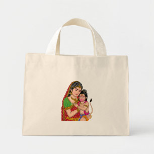 Hanuman & Anjana Mata Tote Bag