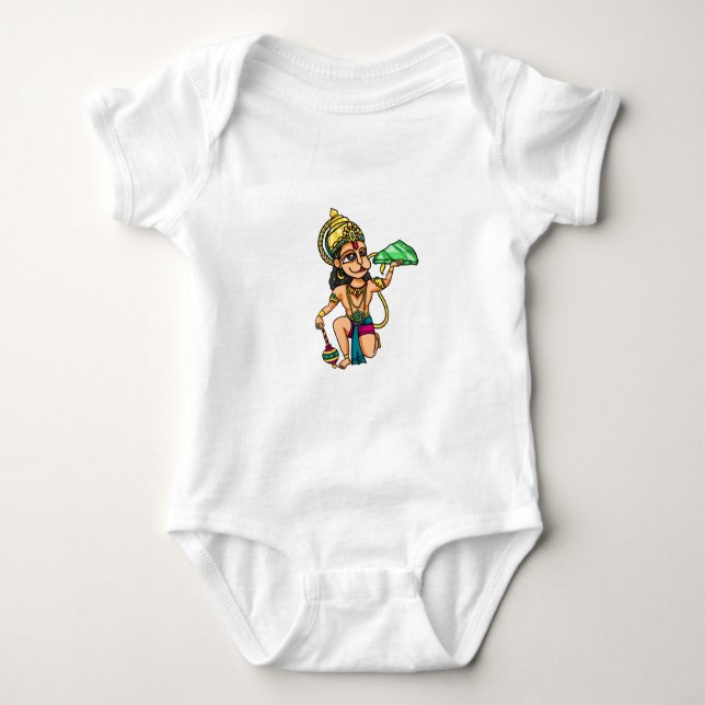 Hanuman Baby Bodysuit (Front)