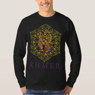 Hanuman Hindu Hinduism Khmer Cambodia Ramayana Mah T-Shirt