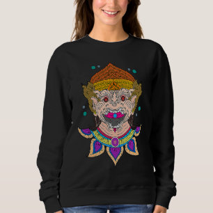 Hanuman Hindu Monkey God Sweatshirt