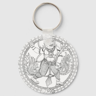 Hanuman Monkey God Key Ring