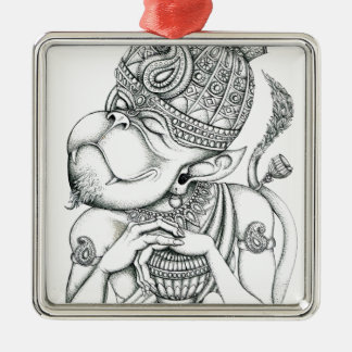 Hanuman, Monkey God Metal Tree Decoration