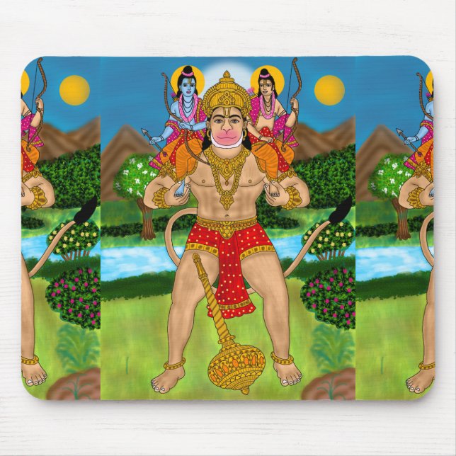 Hanuman Mouse Pad (Front)