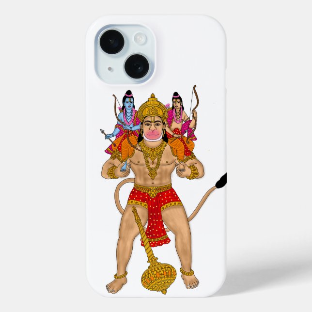 Hanuman Phone Case (Back)