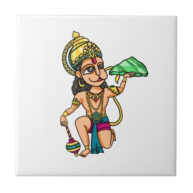 Hanuman Tile (Front)
