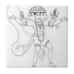 Hanuman Tile