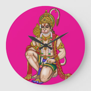 Hanuman Wall Clock