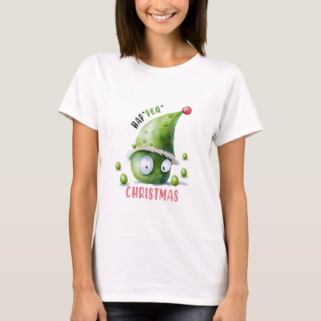 Hap"pae" Christmas T-Shirt (Front)