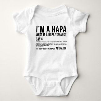 Hapa Definition, Hapa Pride, Hapa Baby Baby Bodysuit