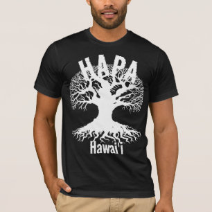 HAPA HAWAII ROOTS Wht T-Shirt