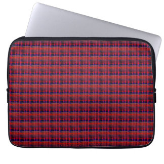 Hapa Plaid Orange 1974, Laptop Sleeve