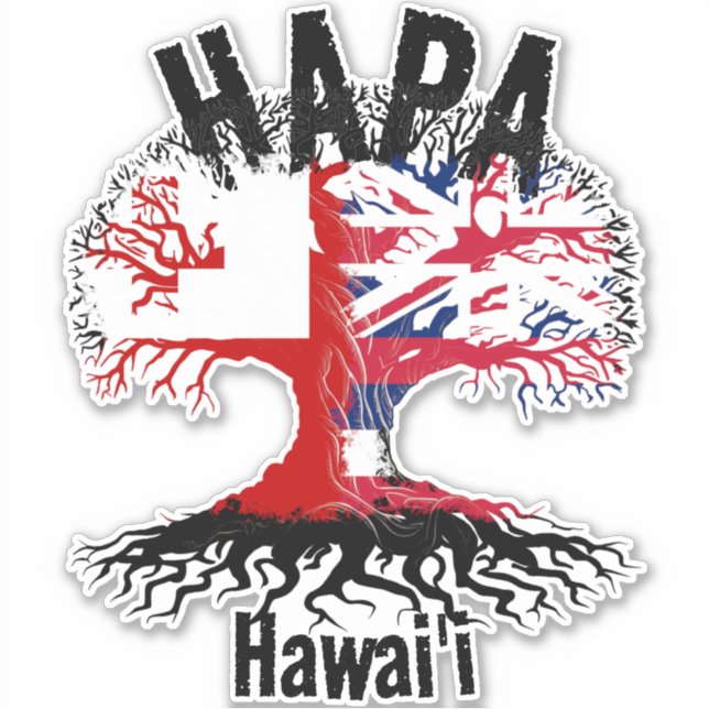 HAPA TONGA HAWAII ROOTS (Front)