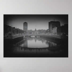Ha'penny Bridge, Dublin - Canvas Poster