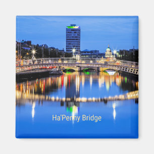 Ha'Penny Bridge, Dublin, Ireland Magnet
