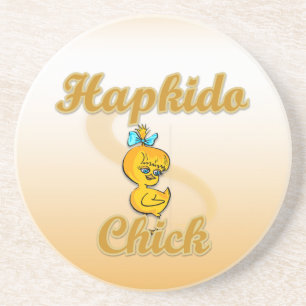 Hapkido Chick Coaster