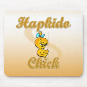 Hapkido Chick Mouse Pad