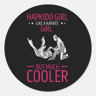 Hapkido Korean Martial Arts Hapkido Throw Like A K Classic Round Sticker