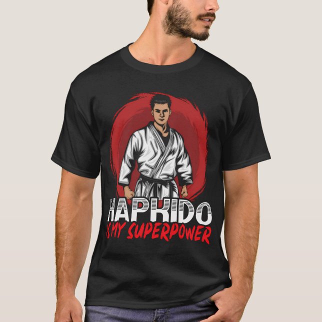 Hapkido Korean Martial Self Defence Martial T-Shirt (Front)