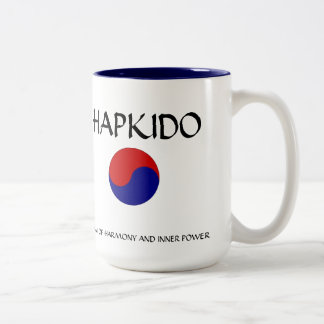Hapkido Tasse Two-Tone Coffee Mug