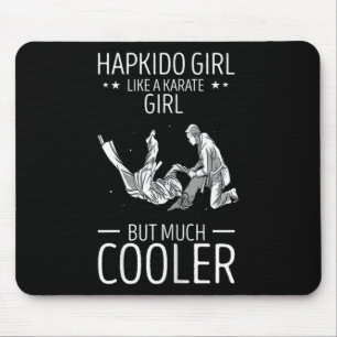 Hapkido Throw Like A Karate Girl Korean Martial Ar Mouse Pad