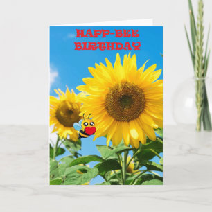 Happ-Bee Birthday Card