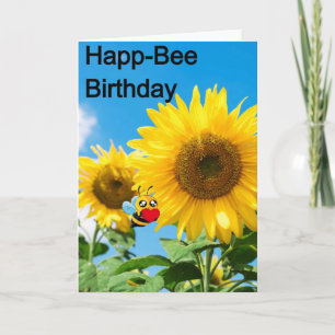 Happ-Bee Birthday Card