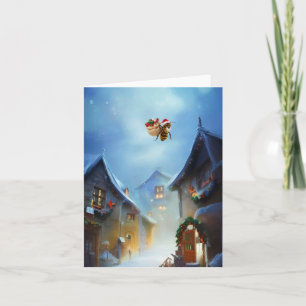 Happ-Bee Holidays.  Card