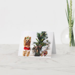 Happ-Bee Holidays.  Card