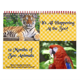 Happening At The Zoo Calendar