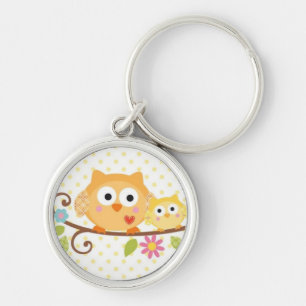 HAPPI TREE OWL KEYCHAIN