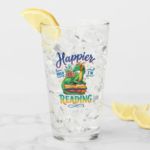 Happier When I'm Reading Glass