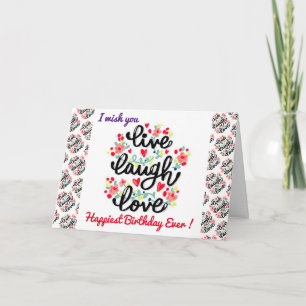 Happiest Birthday Motivation Card