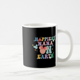 Happiest Nana On Earth Groovy Mum Mother's Day 2  Coffee Mug