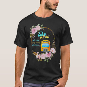 Happiest School Bus Early Rising Always Smiling Sa T-Shirt