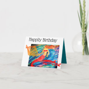 Happily Birthday Card
