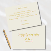 Happily Ever After Alabaster White Gold Monogram