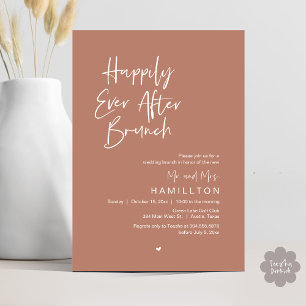Happily Ever After Brunch The Morning After Invitation