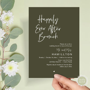 Happily Ever After Brunch The Morning After Invitation