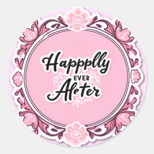 Happily Ever After Classic Round Sticker