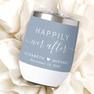 Happily Ever After Dusty Blue Wedding