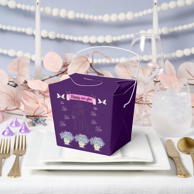 Happily ever after favour box (Wedding)