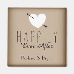 Happily Ever After Fridge Magnet
