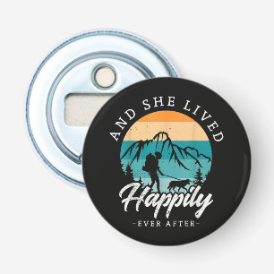 Happily Ever After Hiking With My Dog Bottle Opener