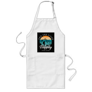 Happily Ever After Hiking With My Dog Long Apron