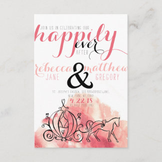 Happily ever after! invitation