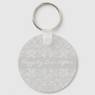 Happily Ever After KeyChain-Personalizable Text Key Ring